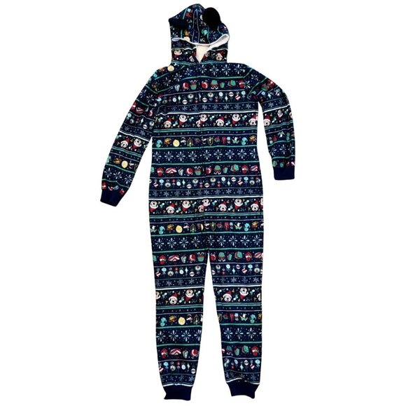 Disney Other - Disney Parks Holiday Onsie Pajamas